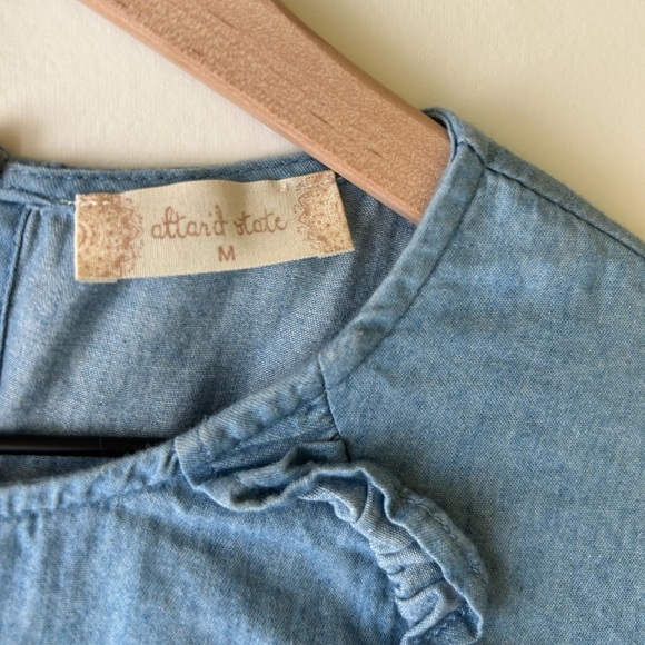 Altar’d State Denim Blouse - Picture 3 of 3